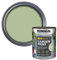 SAVING HUB Fence Paint Garden Shed Paint 750ml - Interior Exterior Wood Paints Tin Waterproof, Weatherproof Paints - For Benches, Metal, Brickwork, Terracotta Pots, Stones, Tin (Sapling Green)