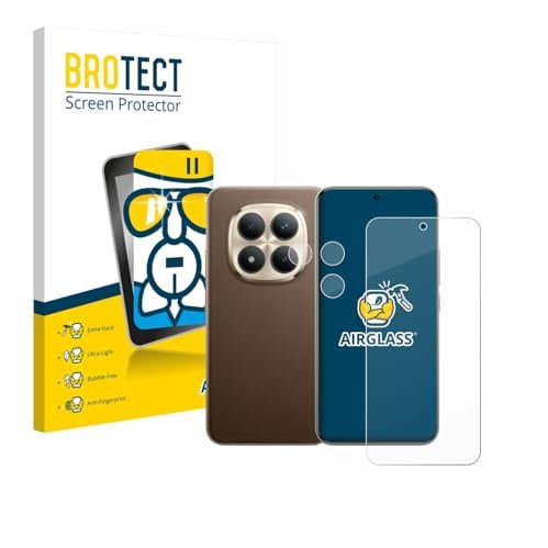 BROTECT Schutzglas für Xiaomi Redmi Note 15 Pro Plus 5G | (Display+Kamera) Transparenter Displayschutz Made in Germany Schutzfolie Panzer Folie Glas 9H Einfache Montage Clear