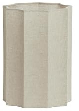 Light & Living Zylinder Lampenschirm Disli - Hellbraun - 18x18x25cm | Rund - Modern - Textilien