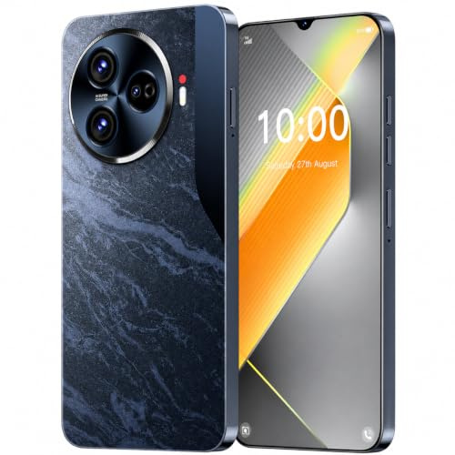 Smartphone Android 4G desbloqueado global, teléfono celular global desbloqueado de 6.6 pulgadas, SIM dual, pantalla grande para llamadas y aplicaciones esenciales, memoria interna de 16 GB (soporta SD