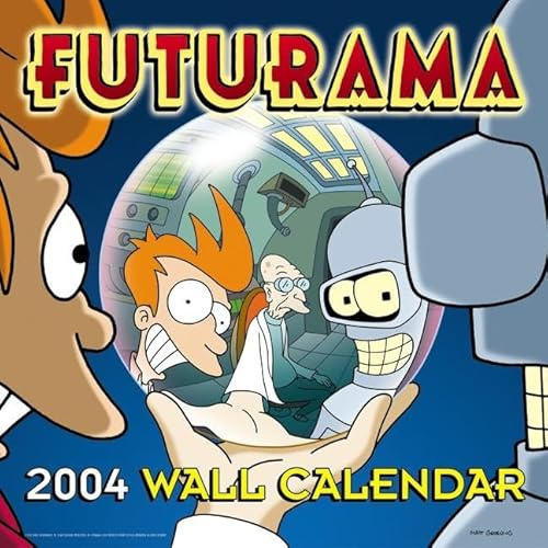 Futurama 2004 Wall Calendar
