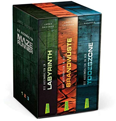 Maze Runner – Die Auserwählten. Band 1-3 im Schuber: Schuber mit Bonusmaterial (Die Auserwählten – Maze Runner)