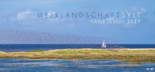 Meerlandschaft SYLT Kalender 2027 - Hans Jessel: Großer Panorama-Wandkalender mit Fotos des bekannten Künstlers Hans Jessel. Meereslandschaften eingefangen in einem XXL-Fotokalender.