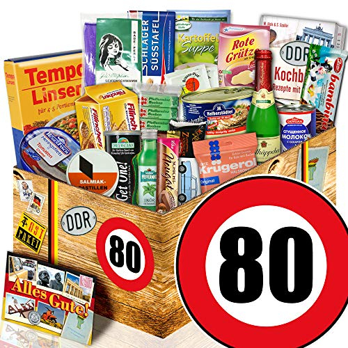 Ossi Paket/Geschenkset Spezialitäten / 80 Geburtstag/Geschenk Opa