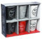 Secret de Gourmet - Coffret 6 Tasses Bistrot 10cl Multicolore