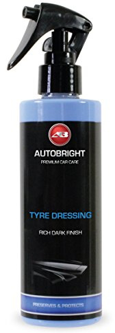 Autobright Ltd Tyre & Trim Shine Dressing Car Cleaning Deep Black Look Biodegradable