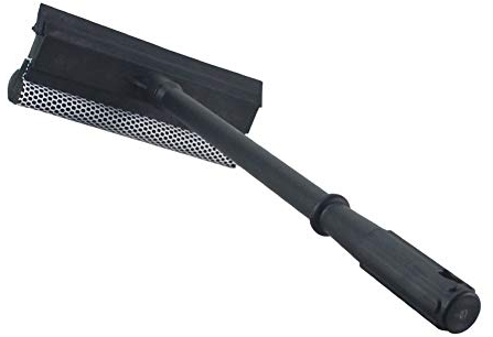 MULING Window Squeegee Cleaning Tool Window Cleaner Car Squeegee Windshield Cleaning Sponge and Rubber Squeegee,BlackM