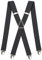 Pierrot Hosenträger für Herren Breit Made in Germany/France - Ultrastarker Gummizug & 4 Extra Starke X-Clips - Verstellbare Länge bis zu 130cm - Garantie auf Lebenszeit