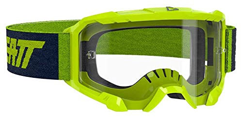 Leatt Velocity 4.5 Motocross-Brille (Neongelb, One Size)