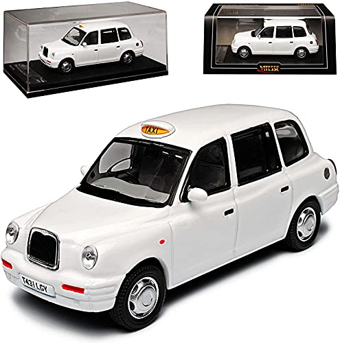 Vitesse 10207 1998 TX1 London Taxi Cab weiß Maßstab 1:43 Druckguss-Modell