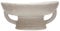 Creative Co-op Stoneware Bowl w Reactive Glaze, Décor, Matte White