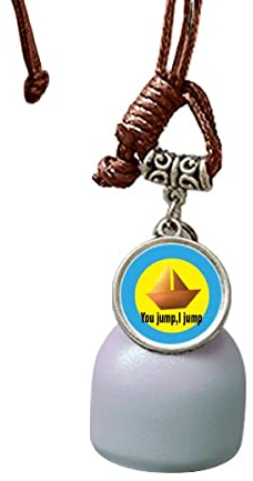 comp You Jump I Jump Titanic Art Deco Fashion Dream Catcher Windspiel Auto Hängende Glocke
