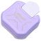 Perforatrice D'angle 3 en 1, Perforatrice D'angle Premium R4/R7/R10mm Coupe-Coin Fait à à 3 Voies, Perforatrice de Papier pour Projets DIY, Scrapbooking, Création de Cartes, violet