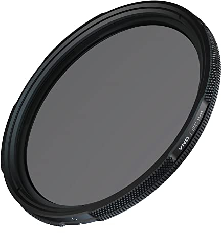LEE Elements 82 mm VND-Filter, variable Graufichte, mit 6 bis 9 Blenden für spiegellose und DSLR-Kameras