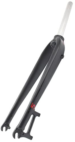 STRTG Forcelle rigide per Bici da Montagna, Forcella Anteriore MTB in Lega di Alluminio, 28,6mm Tubo Dritto Forcelle Anteriori della Bicicletta, Freno a Disco, QR da 9 mm B,26 inch
