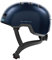 ABUS Kinderhelm Skurb Kid - robuster Fahrradhelm im Skater-Look mit Platz für einen Zopf und vielfältigen Designs - für Mädchen und Jungen - Blau, Größe S