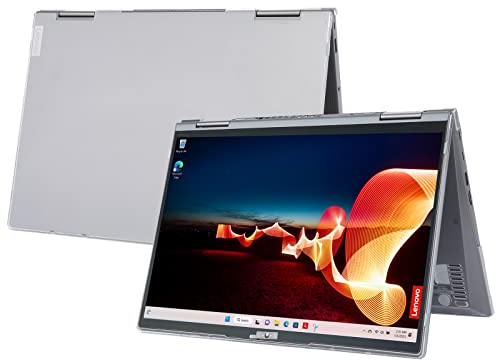 mCover Nur kompatibel mit Lenovo ThinkPad X1 Yoga Gen 6/7/8 Serie 2-in-1 Windows Notebook-PC (funktioniert nicht mit anderen Lenovo-Modellen) 2021 - 2024, transparent