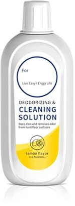 Bodenreinigungslösung 500 ml mit Zitronengeschmack, kompatibel mit Tineco, Floor ONE S5/S3/IFLOOR3/IFLOOR2/IFLOOR Serien-Staubsaugerroboterteilen