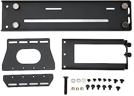 GPU Support Bracket, Vertical GPU Mount PCI E 3.0 X16 Graphics Card VGA Support Bracket Holder with Pretty Lighting, Adjustable Bracket for ATX PC Case (26 * 6.2 * 12.8 cm)