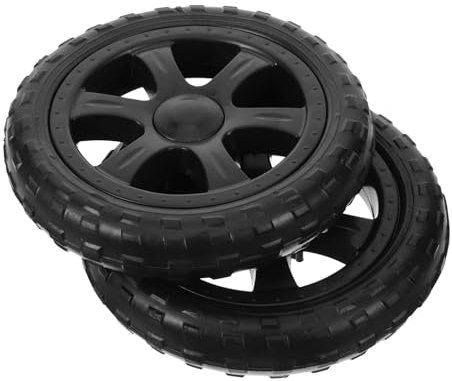 SOLUSTRE Shoing Cart Trolley Faltbare Ersatzräder 6 Zoll Robuste Einkaufswagenräder für Treppen