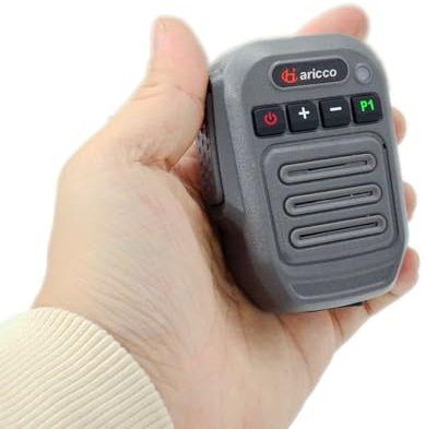 QUANSHENG Handheld Bluetooth PTT Microphone & Wireless Transmitter for Motorola GP88 GP280 GP300 HYT TC500 Senhaix GT10 Ham Radio Mic (K8- waterproof)