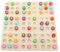 Farbiges Sudoku Spiel, Sudoku aus Holz, Doppelseitig Zwei Spielmodi Mathe Denkspiel, Sudoku Puzzle Brettspiel Knobelspiel Logikspiel für Kinder ab 6 Jahren
