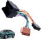 1PCS Car ISO Radio Adapter Connector - 16 Pin Wiring Harness for Peugeot and Citroen - Black Plastic Wire Connector