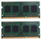 CENMEN 2X Memoria RAM DDR3 2GB SODIMM 1RX8 PC3-10600S 1333Mhz Memoria RAM per Laptop 204Pin 1.5V Moduli di Memoria per Laptop