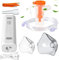 Nebulizador para adultos y niños, Portátil nebulizador con compresor con boquilla, 2 máscaras y tubos, inhalador compacto para tratamiento respiratorio, uso doméstico y de viaje