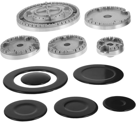 CAXUSD Stove Head Cover Gas Stove Head Replacement Stove Covers for Burners Gas Stove Burner Heads for Cooktop Use as Cooktop Cap for Flame for Accessories and Parts
