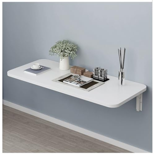 Klappbarer Wandtisch, platzsparender Klapptisch für Garten, Terrasse, Balkon, 60 x 40 cm, ideal für kleine Räume