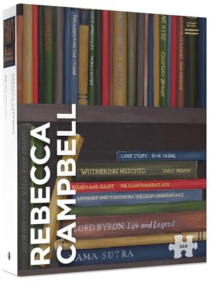 Pomegranate 500-Piece Jigsaw Puzzle for Adults, Rebecca Campbell's Literary Loves, Large Piece Puzzle, Matte Finish, Snug Fit