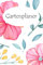 Gartenplaner: Blanko Garten-Notizbuch, Bullet-Journal, Garten-Tagebuch, Skizzenbuch. A5 gepunktet, dotted, 120 Seiten, im Blumen - Design