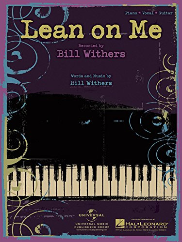 Lean on Me Piano-Vocal-Guitar