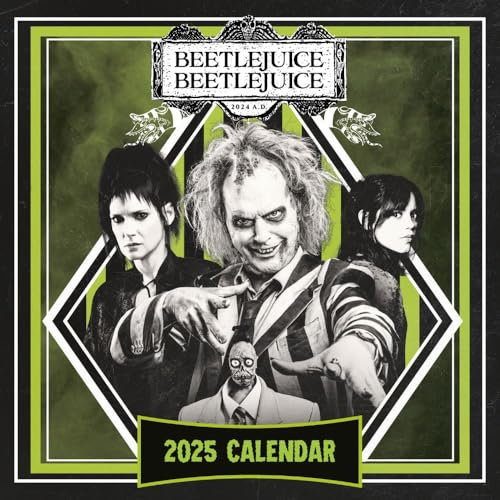 Beetlejuice 2 – Beetlejuice Beetlejuice – Offizieller Kalender 2025: Original Danilo-Kalender [Mehrsprachig] [Kalender] (Wall-Kalender)
