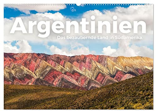 Argentinien - Das bezaubernde Land in Südamerika. (Wandkalender 2026 DIN A2 quer), CALVENDO Monatskalender: Zwölf wunderschöne Bilder aus Argentinien. (CALVENDO Orte)