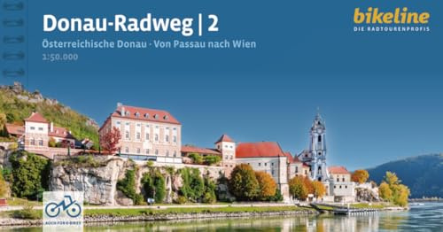 Donauradweg / Donau-Radweg 2: Teil 2: Österreichische Donau. Von Passau nach Wien, 325 km, 1:50.000, GPS-Tracks Download, LiveUpdate