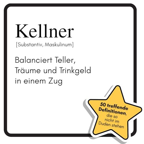 Kellner: Balanciert Teller, Träume und Trinkgeld in einem Zug. Das lustige Geschenkbuch für Mann, Frau, Kollege, Freund zu Geburtstag, Weihnachten