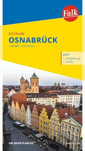 Falk Cityplan Osnabrück 1:18.500
