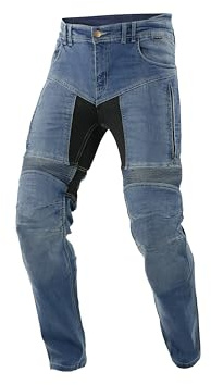 Trilobit Motorrad Damen Jeans,blau, 28