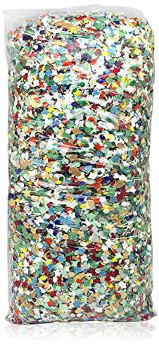 com-four® Konfetti in bunten Farben 1000g - Tischkonfetti für Partys - Party-Deko für Geburtstag Silvester und Hochzeit - Tischdekoration