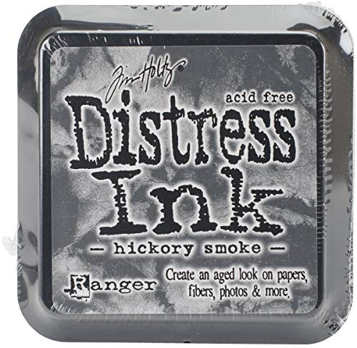 Tim Holtz Distress Rubber Stamp Ink Pad Hickory Smoke