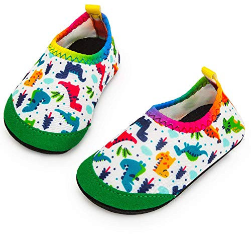 Yorgou Zapatos de Agua para niños y niñas, Zapatos de Playa para niños pequeños, Calcetines acuáticos Descalzos Antideslizantes para Piscina y Playa
