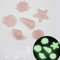 ToBe-U Lot de 200 Pierres phosphorescentes, Galets de Jardin pour extérieur, allée, fenêtre, Herbe, Remplissage de Vase et décoration d'aquarium. Free Rose