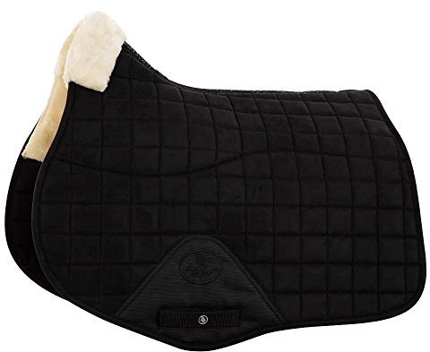 BR Majeur II Tapis de selle polyvalent Dos semi-doublé avec Synth. Empiècement en peau de mouton