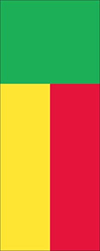 flaggenmeer® Flagge Benin 120 g/m² ca. 300 x 120 cm