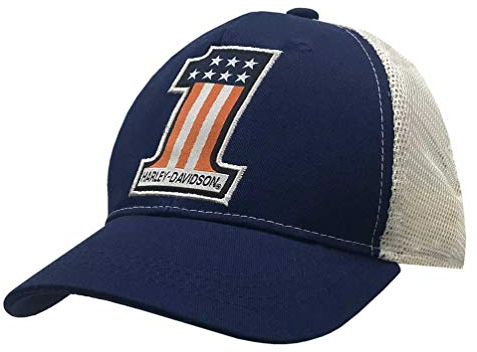 Harley-Davidson Jungen Baseball, Blau, Einheitsgröße