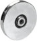 100 mm rundes Rillenrad mit 8 mm Nut für Kabel