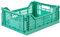 Ay-Kasa Klappkiste Faltkiste Kiste Klappbox Faltbox (Mint, medium)