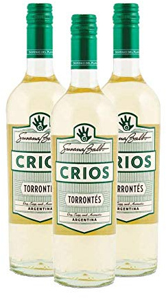 Crios Torrontes - Weißwein - 3 Flaschen